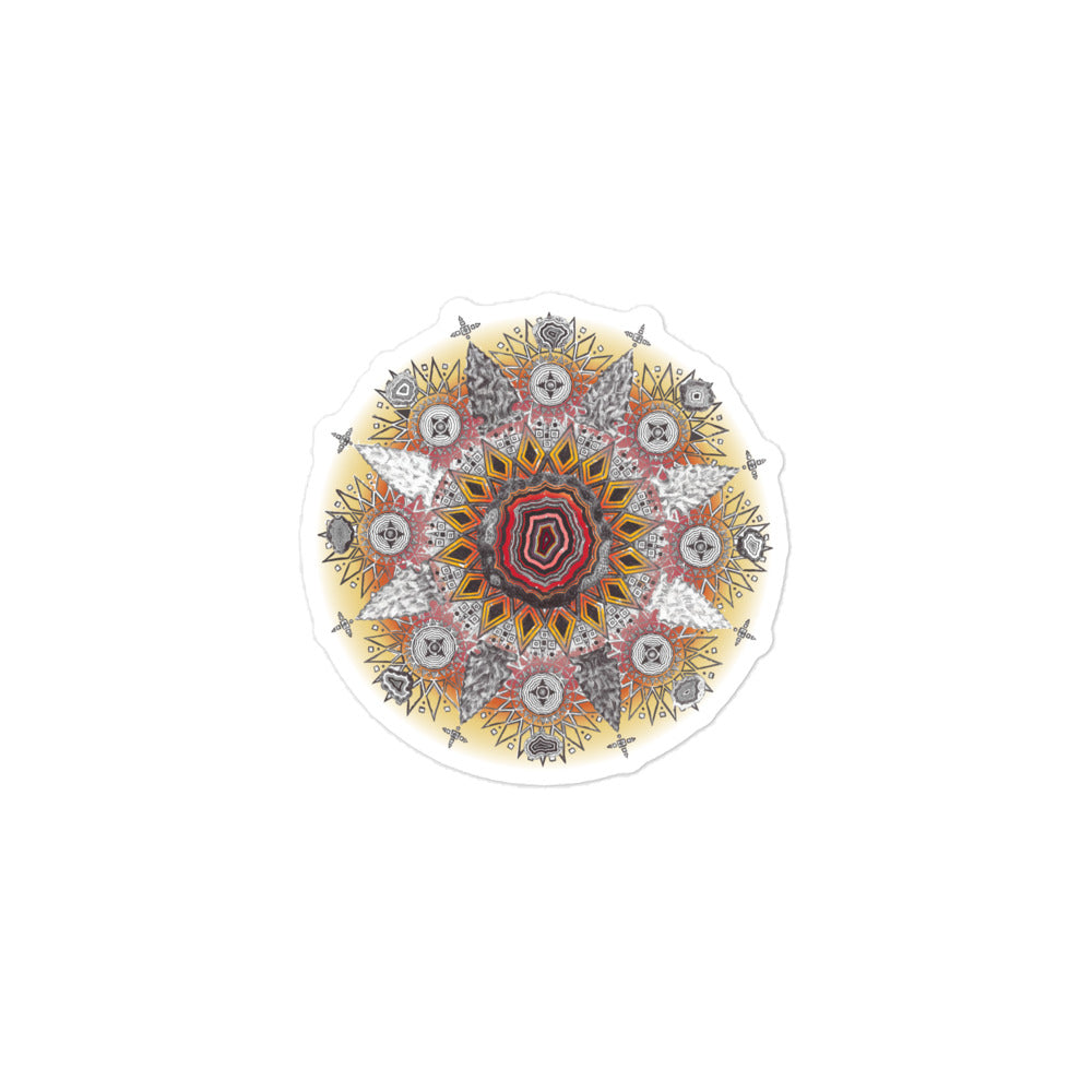 Agate Mandala stickers