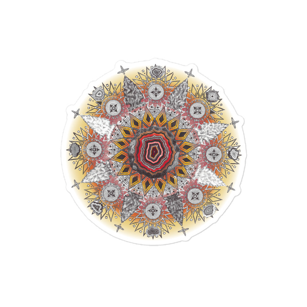 Agate Mandala stickers