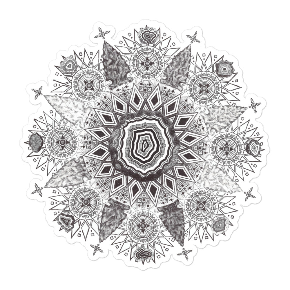 Agate Mandala stickers