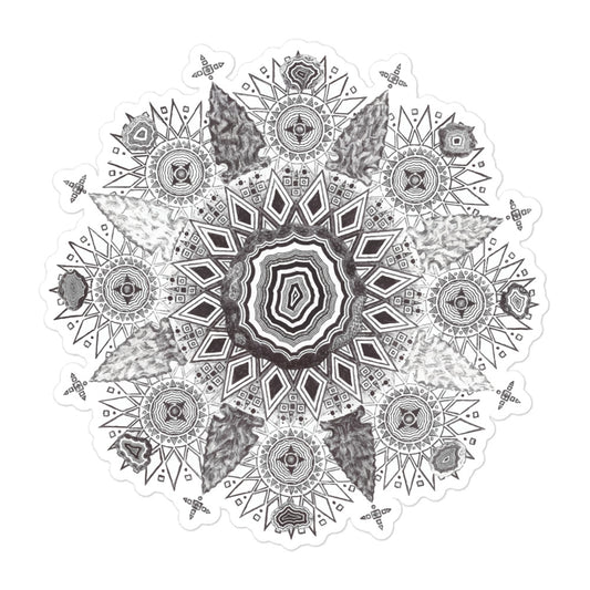 Agate Mandala stickers