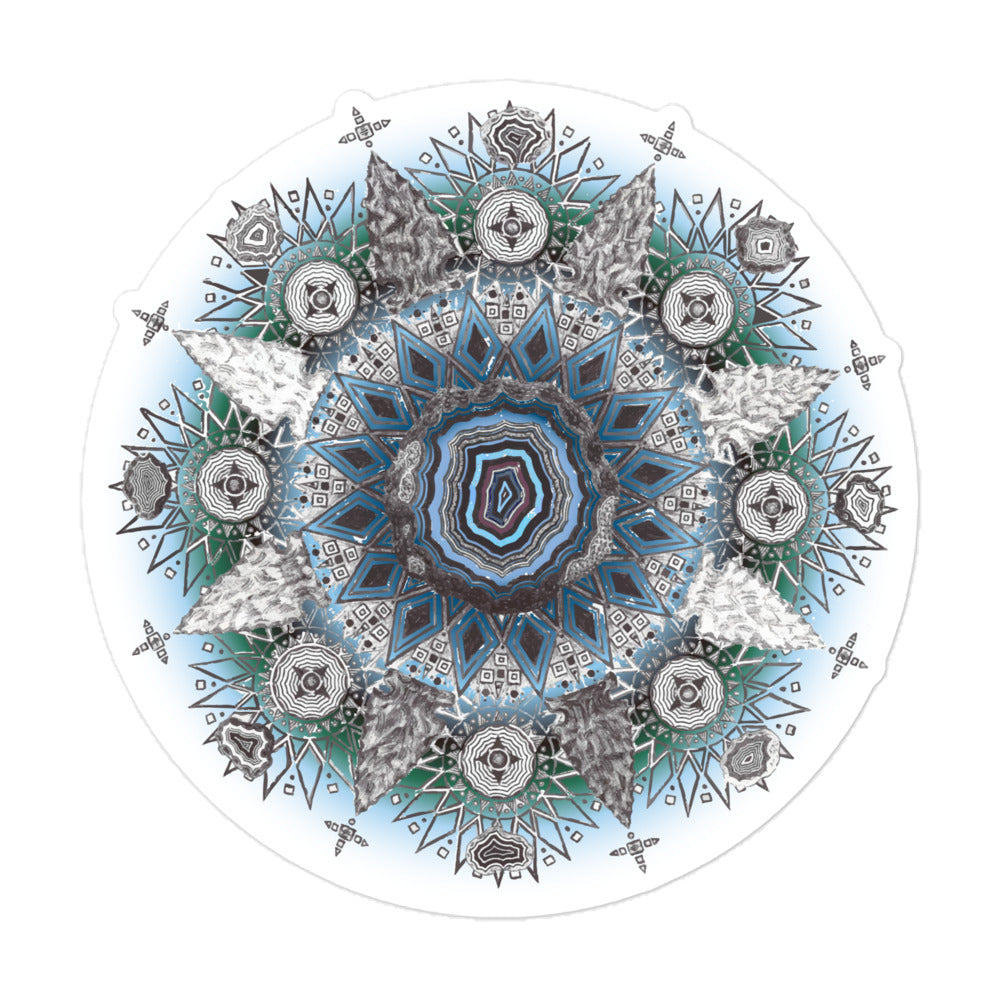 Agate Mandala stickers