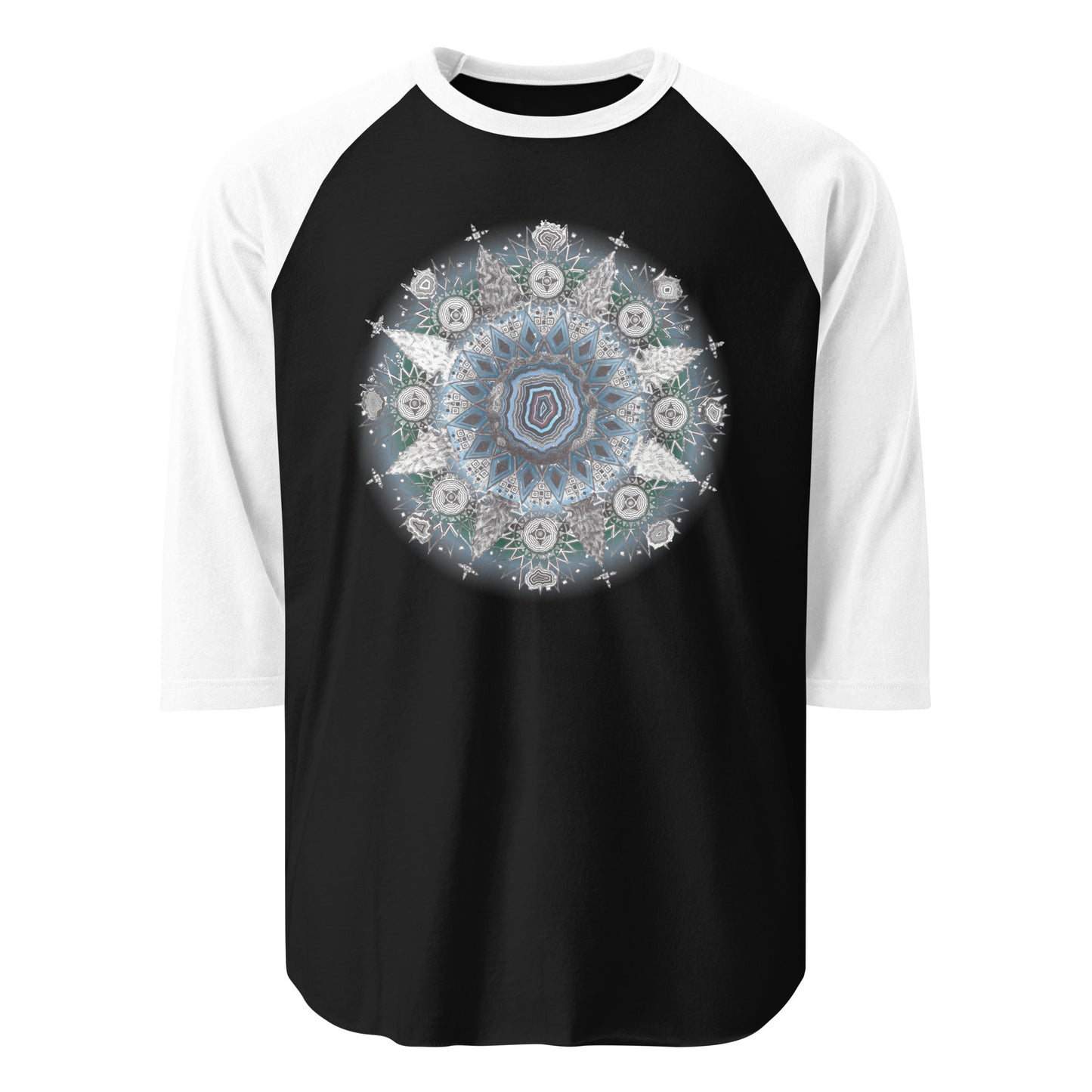 Agate Mandala Baseball Tee